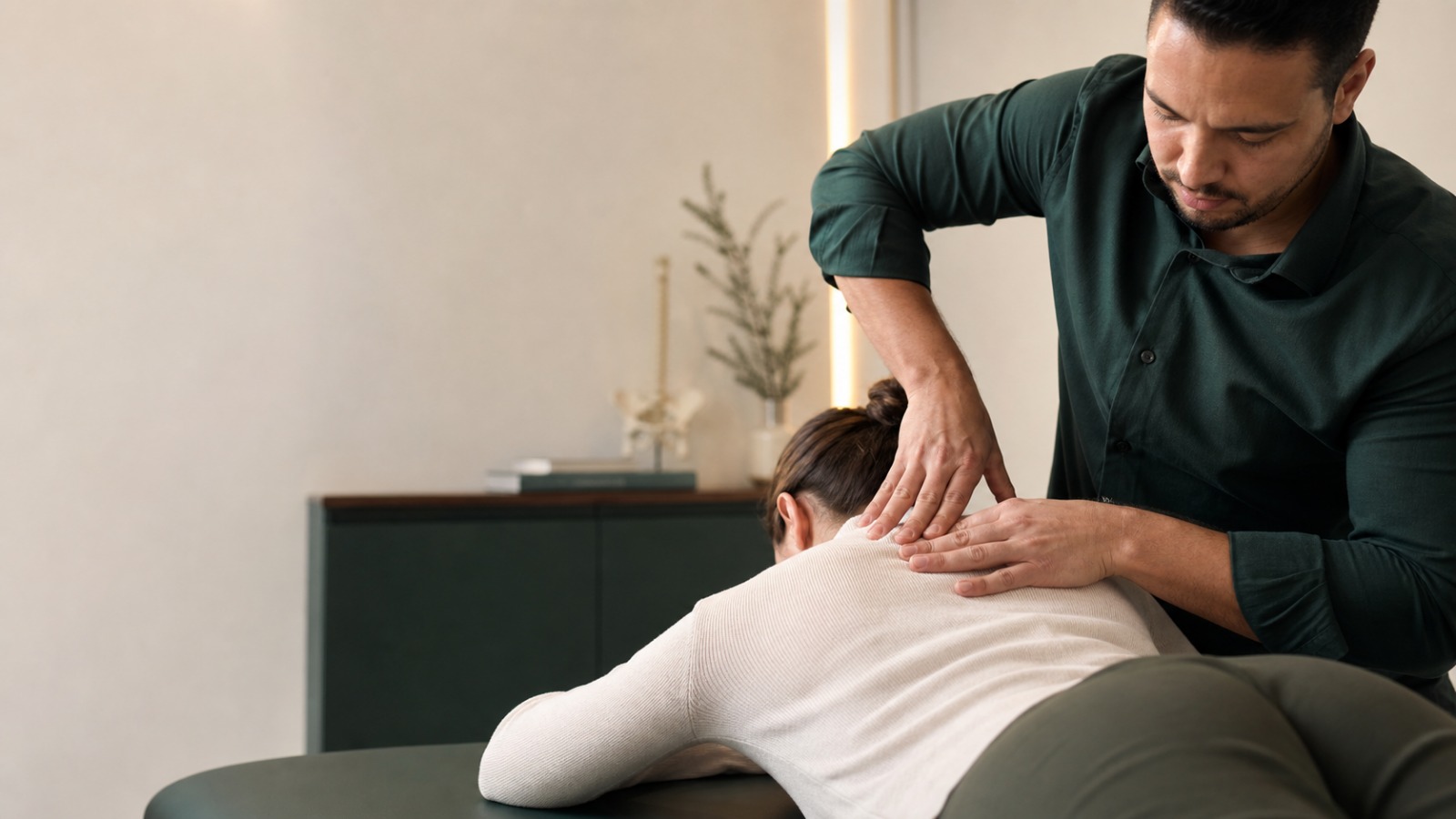 Atendimento osteopático
